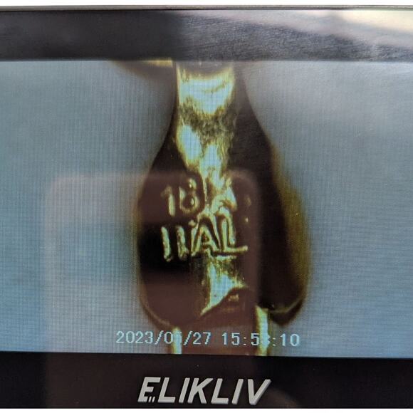 MiLor Italy 18K Yellow Gold Box Chain Necklace – 20”, 4.16g, Hallmarked - Picture 4 of 5